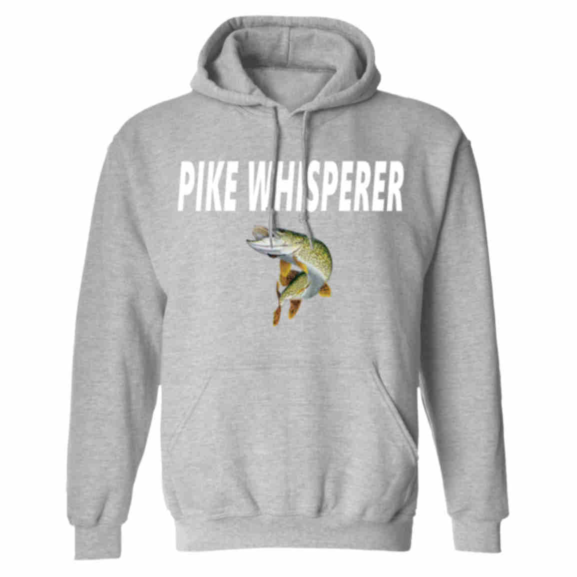 Pike whisperer hoodie w sport-grey