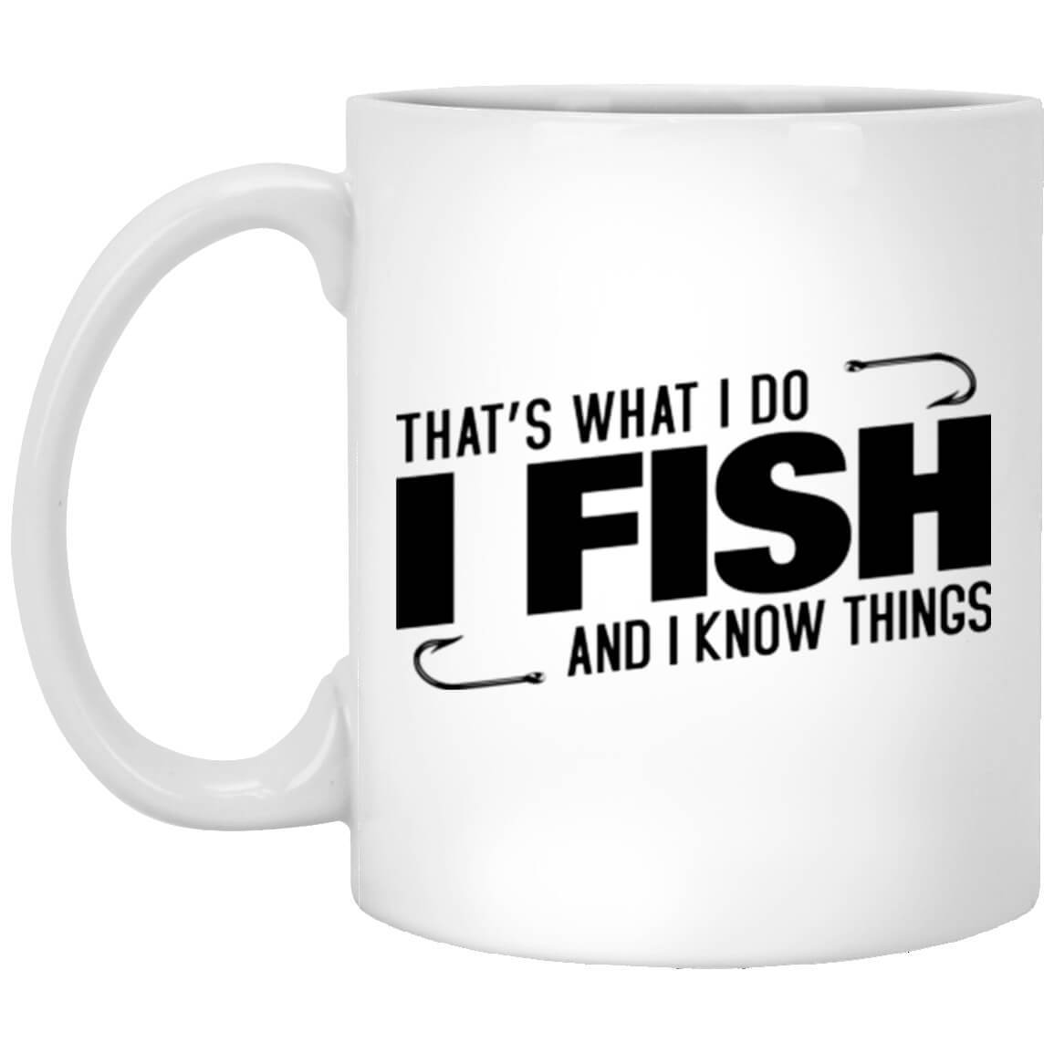 That's What I Do White Mug h