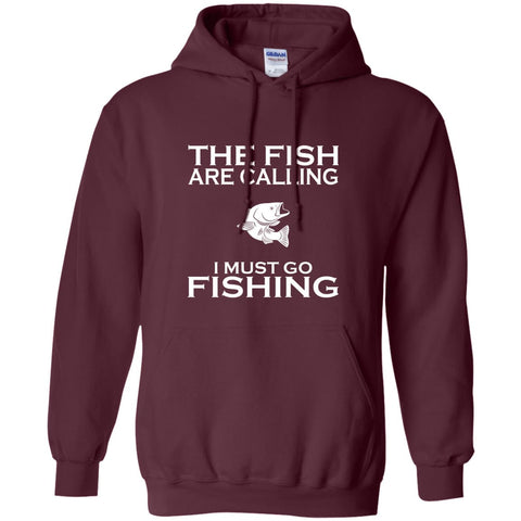 The Fish Are Calling Pullover Hoodie c