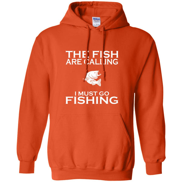 The Fish Are Calling Pullover Hoodie c