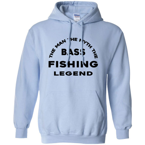 Bass Fishing Legend Pullover Hoodie b