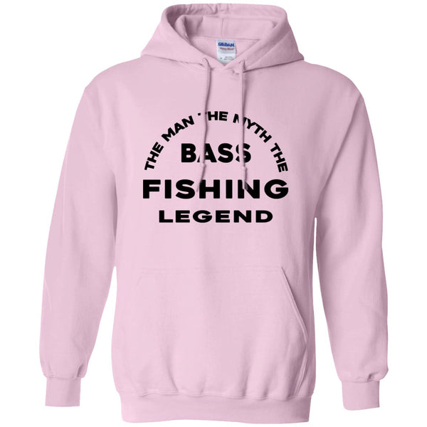 Bass Fishing Legend Pullover Hoodie b