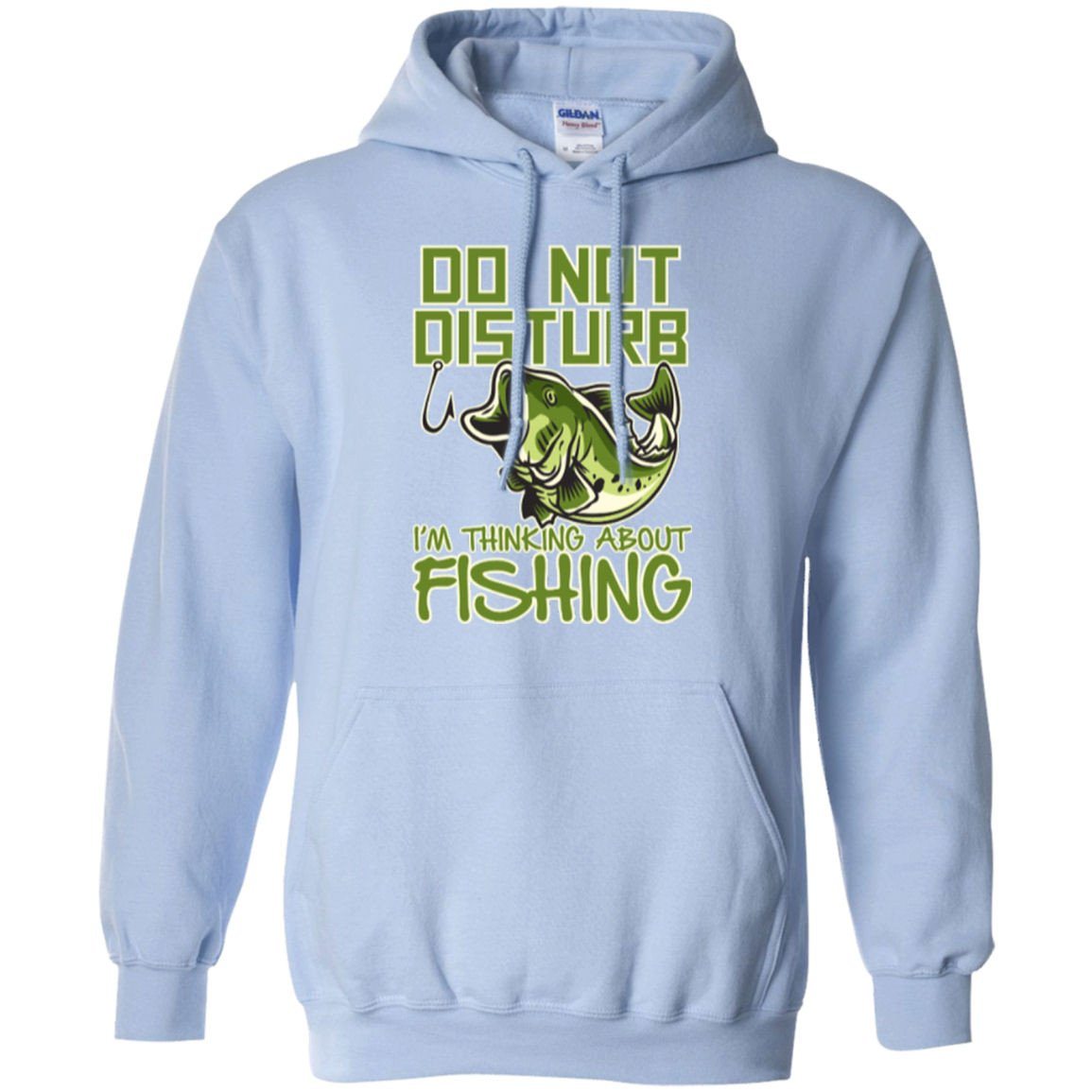 Thinking About Fishing Pullover Hoodie