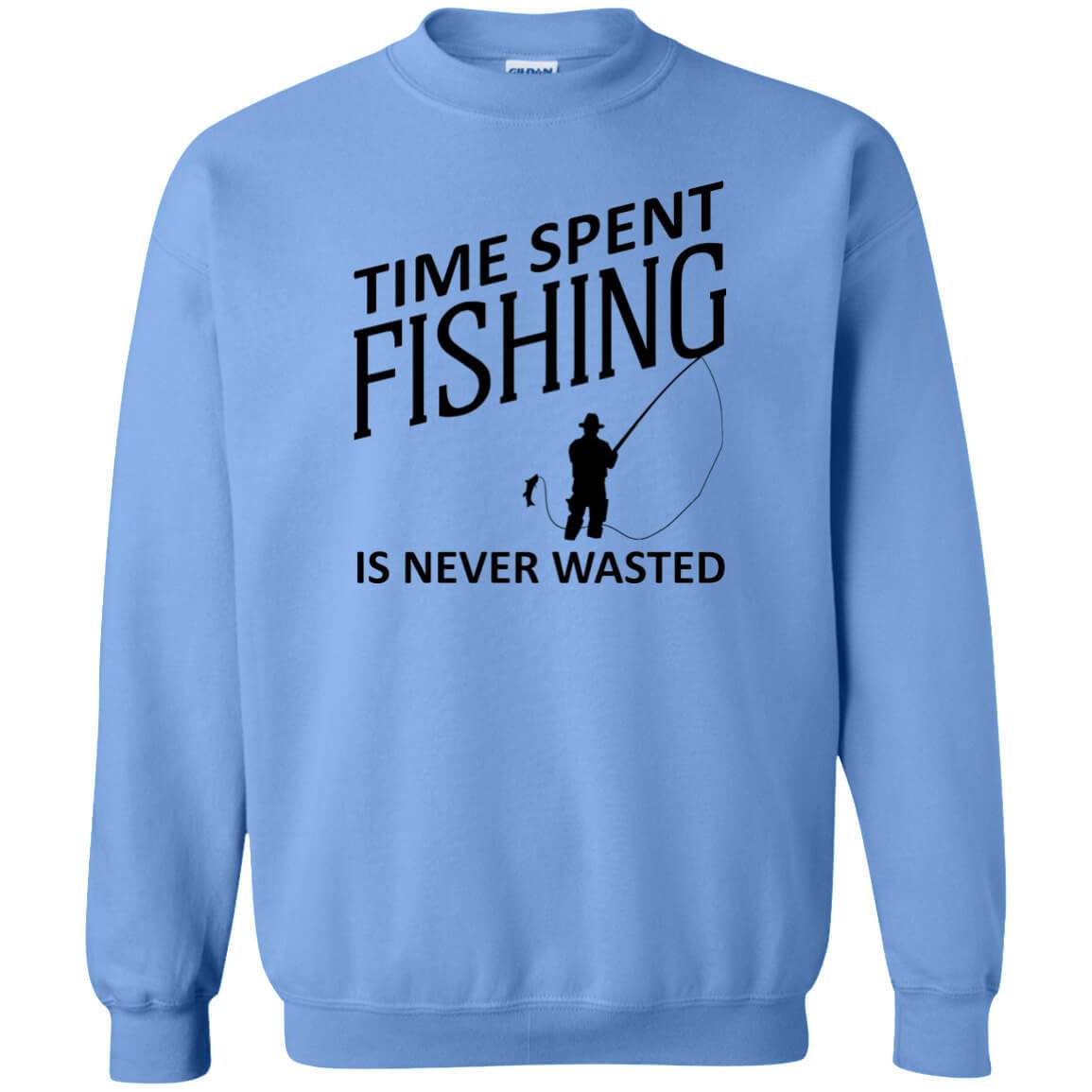 Time Spent Fishing Sweatshirt b